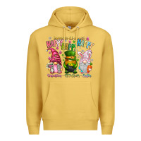 Antique Gold Happiness All Around Happy Valentines Patrick East Premium Hoodie - CowhideDigitalArt