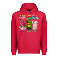 Cardinal Happiness All Around Happy Valentines Patrick East Premium Hoodie - CowhideDigitalArt