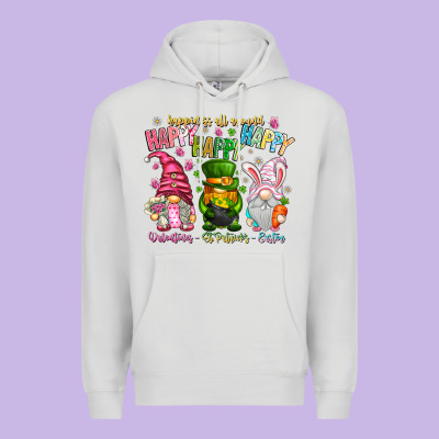 Happiness All Around Happy Valentines Patrick East Premium Hoodie Designed By Cowhidedigitalart