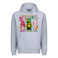 Heather Grey Happiness All Around Happy Valentines Patrick East Premium Hoodie - CowhideDigitalArt