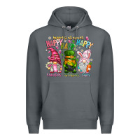 Rock Happiness All Around Happy Valentines Patrick East Premium Hoodie - CowhideDigitalArt