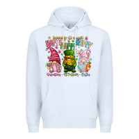 White Happiness All Around Happy Valentines Patrick East Premium Hoodie - CowhideDigitalArt