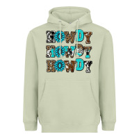 Matcha howdy howdy howdy Heavyweight Hoodie - AdoDesignShop