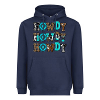 Navy howdy howdy howdy Heavyweight Hoodie - AdoDesignShop