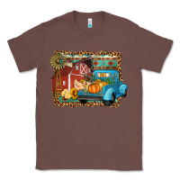 Chestnut Farm Life Fall Barn And Truck Classic Tee - Artiststas