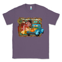 Lavender Farm Life Fall Barn And Truck Classic Tee - Artiststas