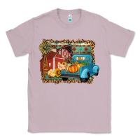 Lilac Farm Life Fall Barn And Truck Classic Tee - Artiststas