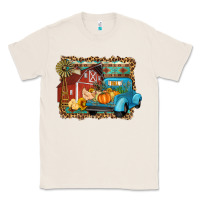 Natural Farm Life Fall Barn And Truck Classic Tee - Artiststas