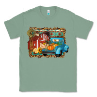 Sage Farm Life Fall Barn And Truck Classic Tee - Artiststas