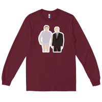 Burgundy diane keaton 92577986 Long Sleeve Tee - longCreatives