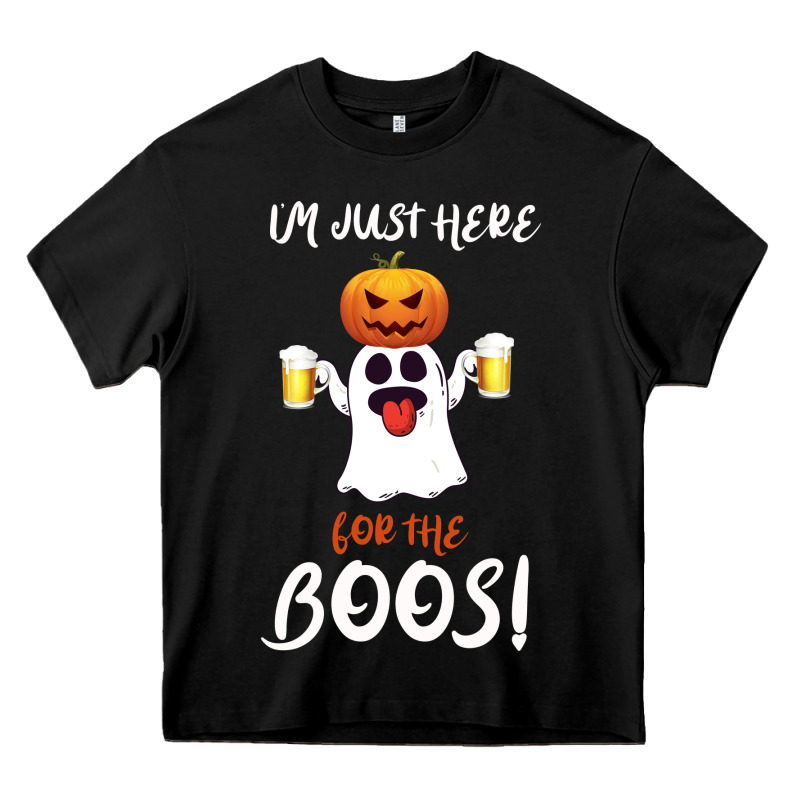 I'm Just Here For The Boos Heavy Core Tee by Bettercallsaul | Teevron