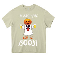 Mossy I'm Just Here For The Boos Heavy Core Tee - Bettercallsaul