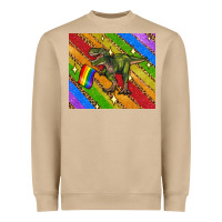 Mushroom lgbtq dinosaur t rex tumbler Heavyweight Sweatshirt - Artiststas