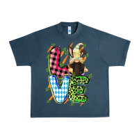 Midnight Navy Love Easter gnome Easter Day Urban Heavy Tee - CowGirlArtShop