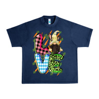 Navy Love Easter gnome Easter Day Urban Heavy Tee - CowGirlArtShop