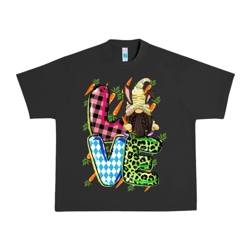 Love Easter Gnome Easter Day Urban Heavy Tee by CowGirlArtShop | Teevron