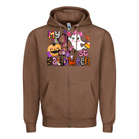 Chestnut my 1st halloween Zipper Hoodie - BarkalooDesign