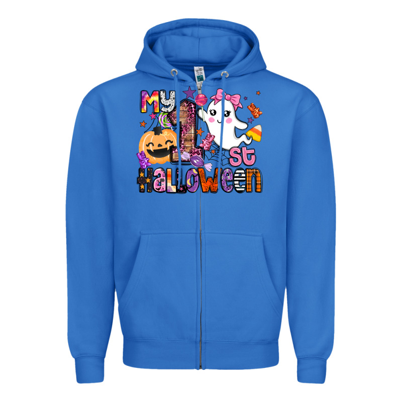 My 1st Halloween Zipper Hoodie by BarkalooDesign | Teevron