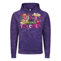 Cloud Purple cupid's favorite teacher Vintage Hoodie - OliviaCreatesArt