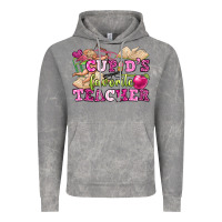 Cloud Rock cupid's favorite teacher Vintage Hoodie - OliviaCreatesArt
