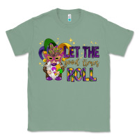 Sage Let the good times roll with gnome Classic Tee - HowdyJamesFarm