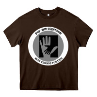 Chocolate Brown Pop Pop And Grandson Best Friends For Life Heavy Core Tee - Bettercallsaul