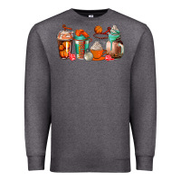 Charcoal Heather basketball coffee cups Premium Sweatshirt - AdoDesignShop