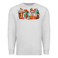 Dove Grey basketball coffee cups Premium Sweatshirt - AdoDesignShop