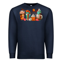 Navy basketball coffee cups Premium Sweatshirt - AdoDesignShop