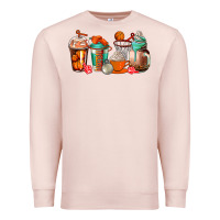 Pale Pink basketball coffee cups Premium Sweatshirt - AdoDesignShop
