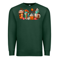 Sports Green basketball coffee cups Premium Sweatshirt - AdoDesignShop