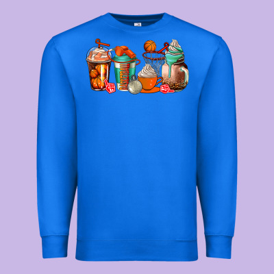 Basketball Coffee Cups Premium Sweatshirt Designed By Adodesignshop