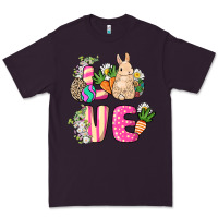 Plum Love Easter Premium Tee - NancyCooperArtShop