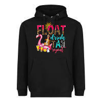 Black float drink tan repeat Heavyweight Hoodie - AdoDesignShop