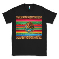 Black serape leopard mexican Classic Tee - Jasminsmagicworld