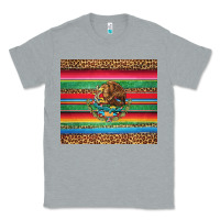 Heather Grey serape leopard mexican Classic Tee - Jasminsmagicworld