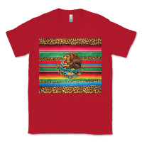 Red serape leopard mexican Classic Tee - Jasminsmagicworld