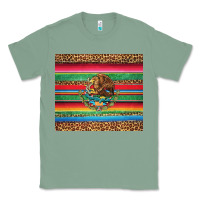 Sage serape leopard mexican Classic Tee - Jasminsmagicworld