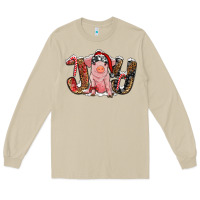 Mushroom joy with pig Long Sleeve Tee - RanaPortraitStore