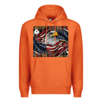Carrot American eagle Premium Hoodie - CowhideDigitalArt