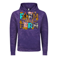 Cloud Purple farm sweet farm western  olivia Vintage Hoodie - OliviaCreatesArt