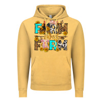 Vintage Mustard farm sweet farm western  olivia Vintage Hoodie - OliviaCreatesArt