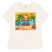 Bone life is better with at the beach Ladies Tee - TumblerDesignByShophia