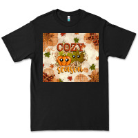 Black Fall Cozy Season Premium Tee - texasbilliewilder