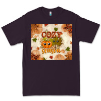 Plum Fall Cozy Season Premium Tee - texasbilliewilder