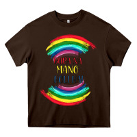 Chocolate Brown BURA NA MANO HOLI HAI Heavy Core Tee - Bettercallsaul