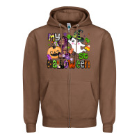 Chestnut my 1st halloween Zipper Hoodie - BarkalooDesign