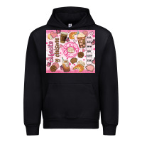 Black cafecito y chisme Urban Hoodie - JahusDesignShop