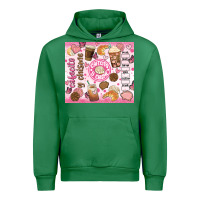 Emerald cafecito y chisme Urban Hoodie - JahusDesignShop