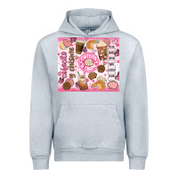 Heather Grey cafecito y chisme Urban Hoodie - JahusDesignShop